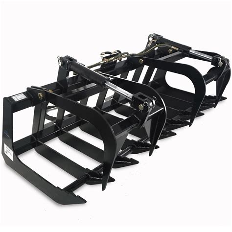 root bucket skid steer|best skid steer brush grapple.